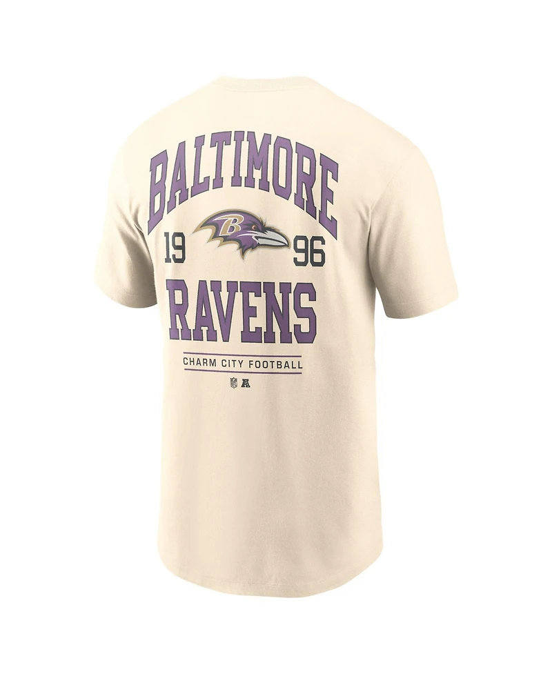 Nike Men's Natural Baltimore Ravens Freestyle Essential T-Shirt