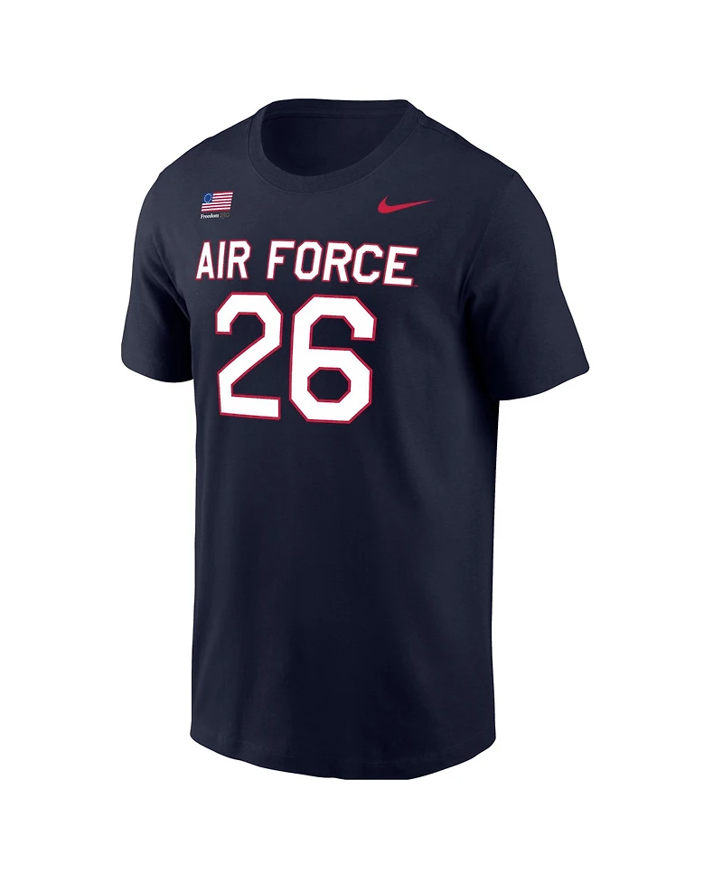 Nike Men's Navy Air Force Falcons Freedom 250 T-Shirt