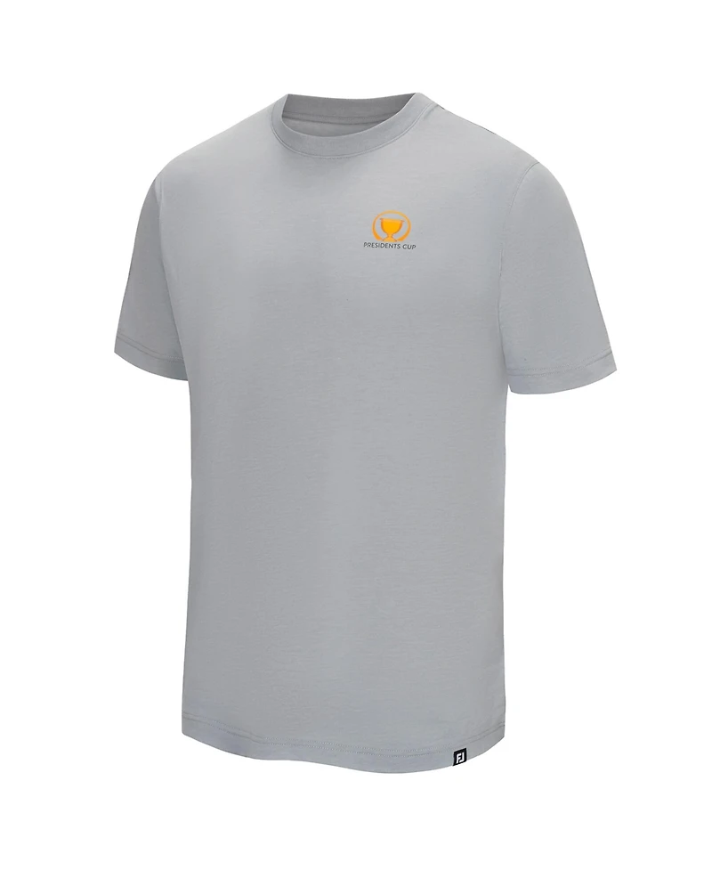 FootJoy Men's Heather Gray Presidents Cup 2026 President's Chicago Dog T-Shirt