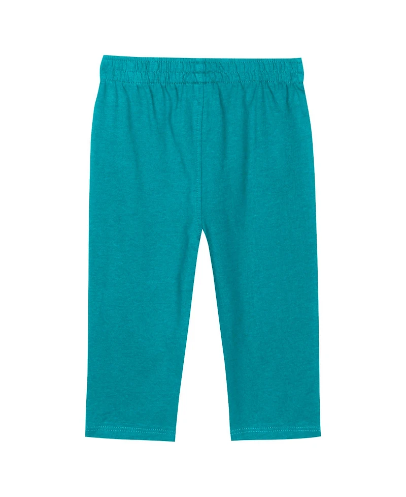 Outerstuff Baby Boys and Girls Aqua Miami Dolphins Double Up Long Sleeve Bodysuit Pants Set