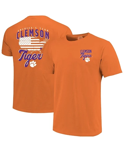 Image One Men's Orange Clemson Tigers America's Team T-Shirt