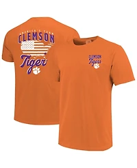 Image One Men's Orange Clemson Tigers America's Team T-Shirt