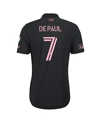 Adidas Men's Rodrigo De Paul Black Inter Miami Cf 2026 Presagio On-Field Authentic Patch Jersey