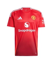 Adidas Men's Rasmus Højlund Red Manchester United 2024/25 Home Replica Player Jersey