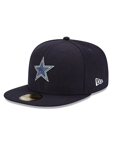 New Era Men's Navy Dallas Cowboys 59FIFTY Fitted Hat