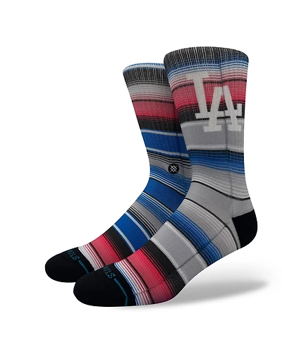Stance Men's and Women's Los Angeles Dodgers Serape Crew Socks