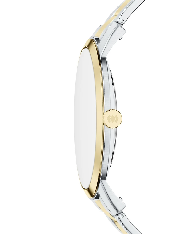 Fossil Men's Minimalist Three-Hand Two-Tone Stainless Steel Watch 44mm
