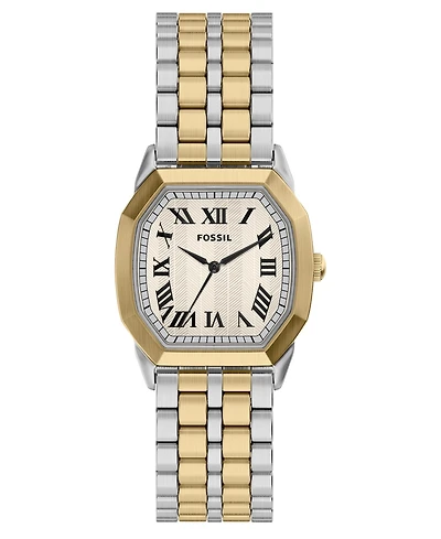 Fossil Men's Harlow Three-Hand Two-Tone Stainless Steel Watch 33mm