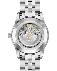 Movado Men's Museum Taga Swiss Automatic Stainless Steel Watch 40mm