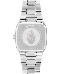 Movado Men's Tempomatic Swiss Automatic Stainless Steel Watch 37mm