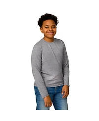 Free Country Boys' Xs -Xl Microtech Long Sleeve Shirt