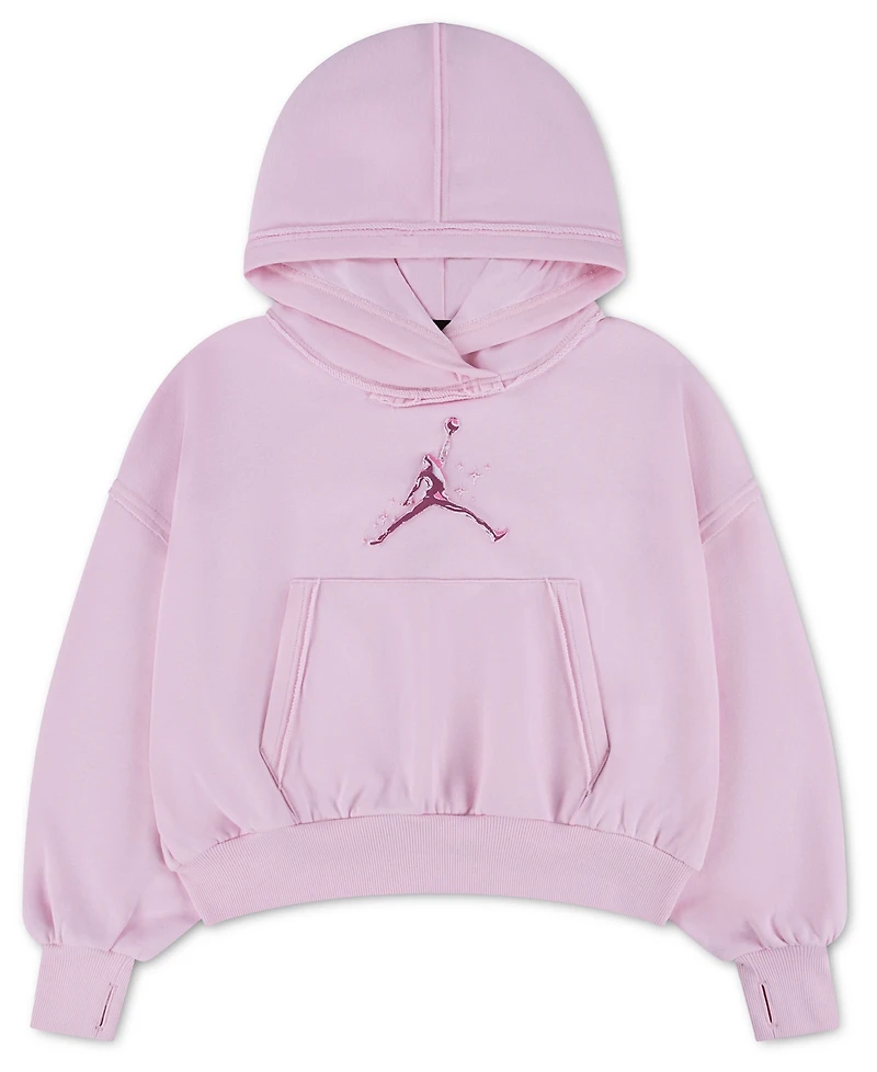 Jordan Girls' 7-16 Rebel Rose Fleece Hoodie
