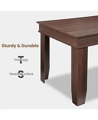 gaomon Wooden Dining Table 70.87 Inch, Kitchen Table Seats 6-8 People for Dining Room & Family Dinner
