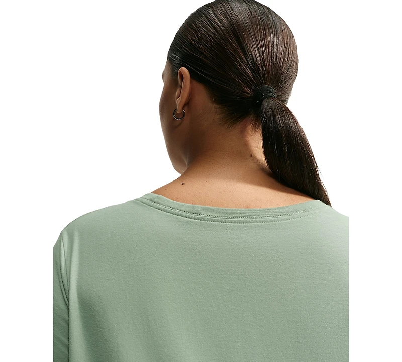 Nike Plus Active Sportswear Essentials Short-Sleeve Logo T-Shirt