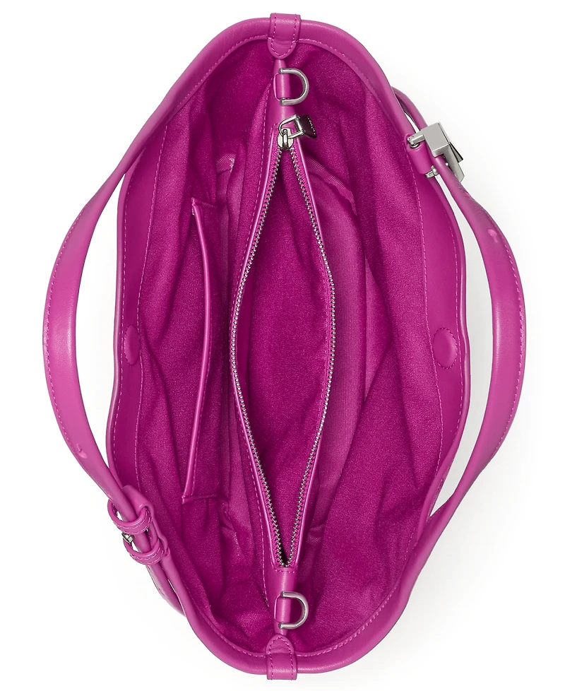 kate spade new york Deco Suede Small Tulip Tote Handbag
