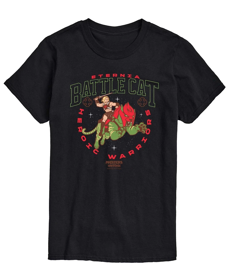 Airwaves Men's Masters Of The Universe Eternia Battle Cat Collegiate Graphic T-Shirt