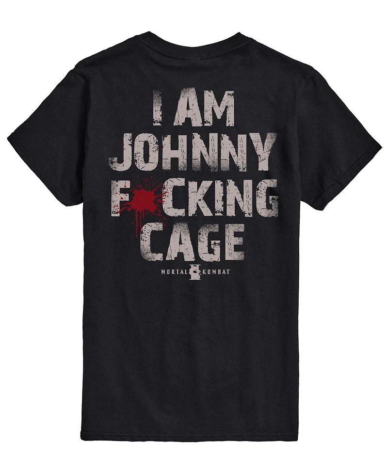 Airwaves Men's Mortal Kombat Johnny Cage Graphic T-Shirt