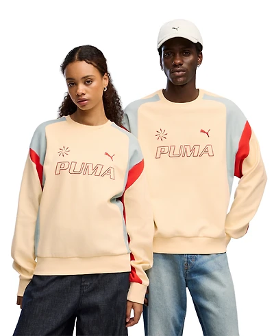 Puma Men's Archive Motorsport Terrace Culture Crewneck Sweatshirt
