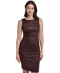 Calvin Klein Women's Sleeveless Crew Neck Dress