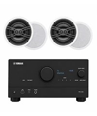 Yamaha Rx-V4A 5.2-Channel Av Receiver with In-Ceiling Speakers
