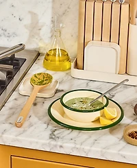 Caraway Ceramic-Coated 2-Piece Spoon Rest Set
