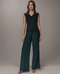 Donna Karan New York Women's V-Neck Top