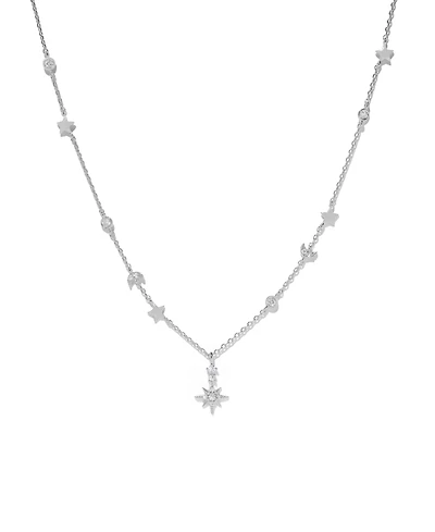 Girls Crew Gold-Plated Crystal Starbeam Necklace