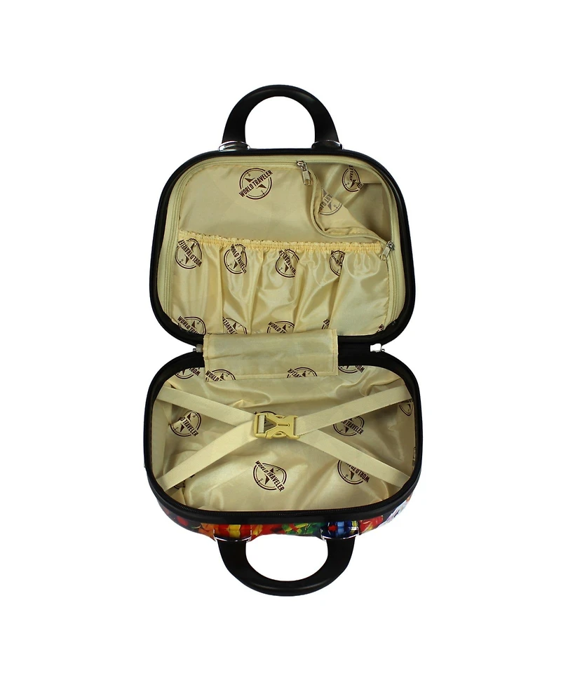 World Traveler Paris Nights Cosmetic Case Shoulder Tote
