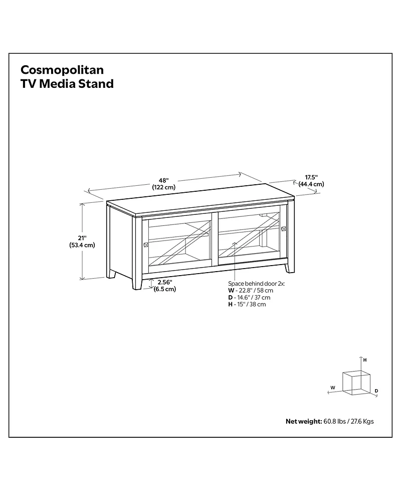 Cosmopolitan Tv Media Stand