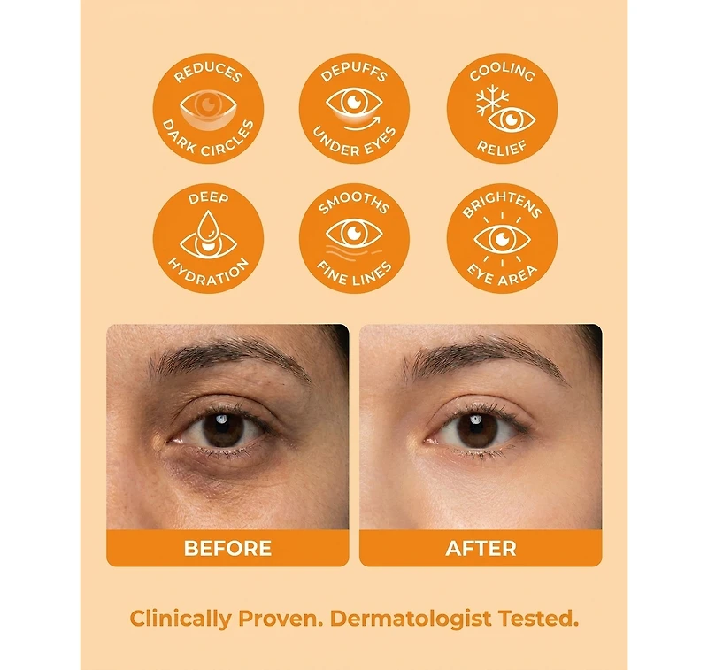 Vitamin C Brightening + Shimmering Eye Balm - Korean Skin Care Radiance Stick