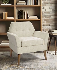 510 Design Newtin 30.5" Mid-Century Modern Lounge Chair