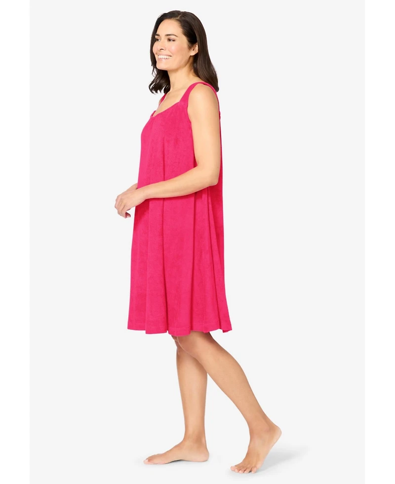 Dreams & Co. Women's Sleeveless Terry Lounger