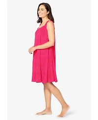 Dreams & Co. Women's Sleeveless Terry Lounger