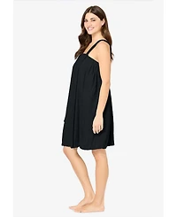 Dreams & Co. Plus Terry Towel Wrap