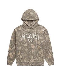 Uscape Apparel Men's Camo Miami Hurricanes Back Bay Fleece Hoodie
