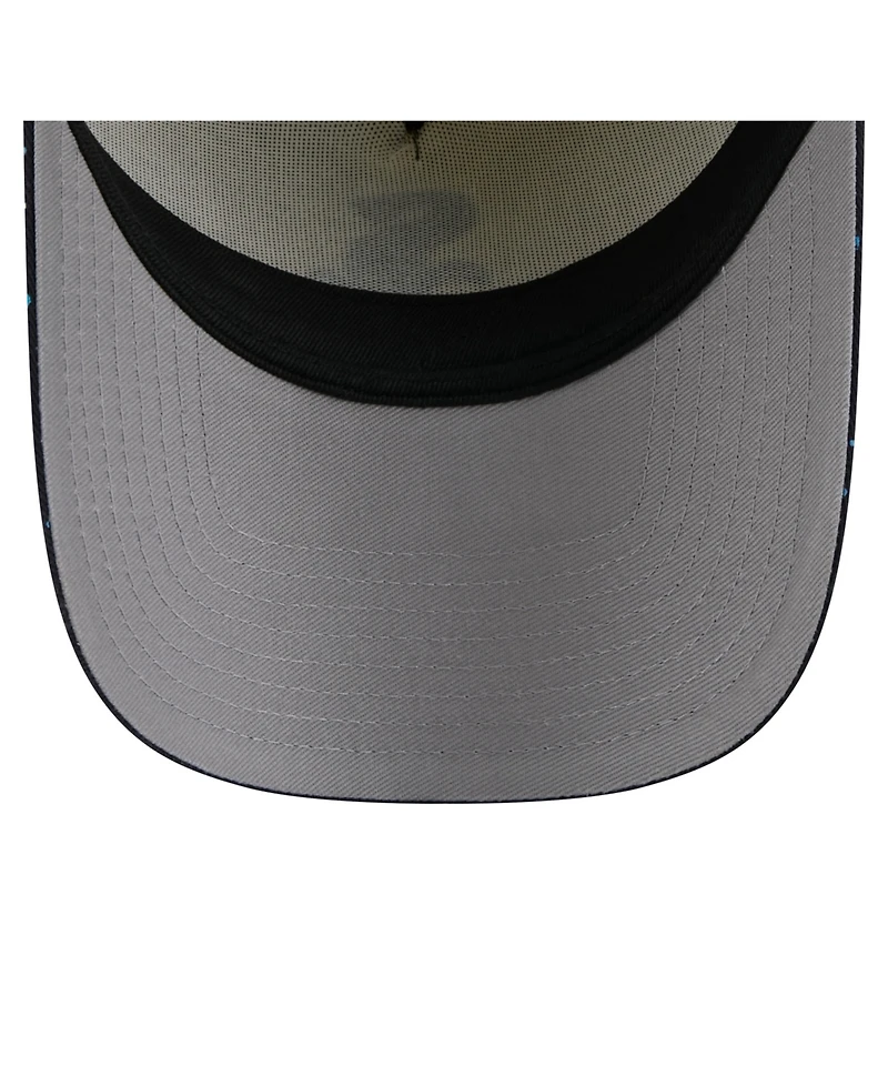 New Era Men's Cream Chicago White Sox Speckle A-Frame 9FORTY Adjustable Hat