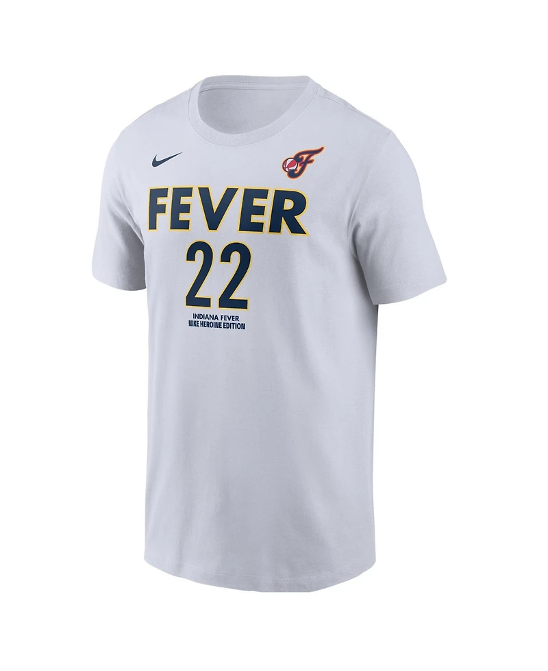 Nike Men's Caitlin Clark White Indiana Fever Name & Number Heroine Edition T-Shirt