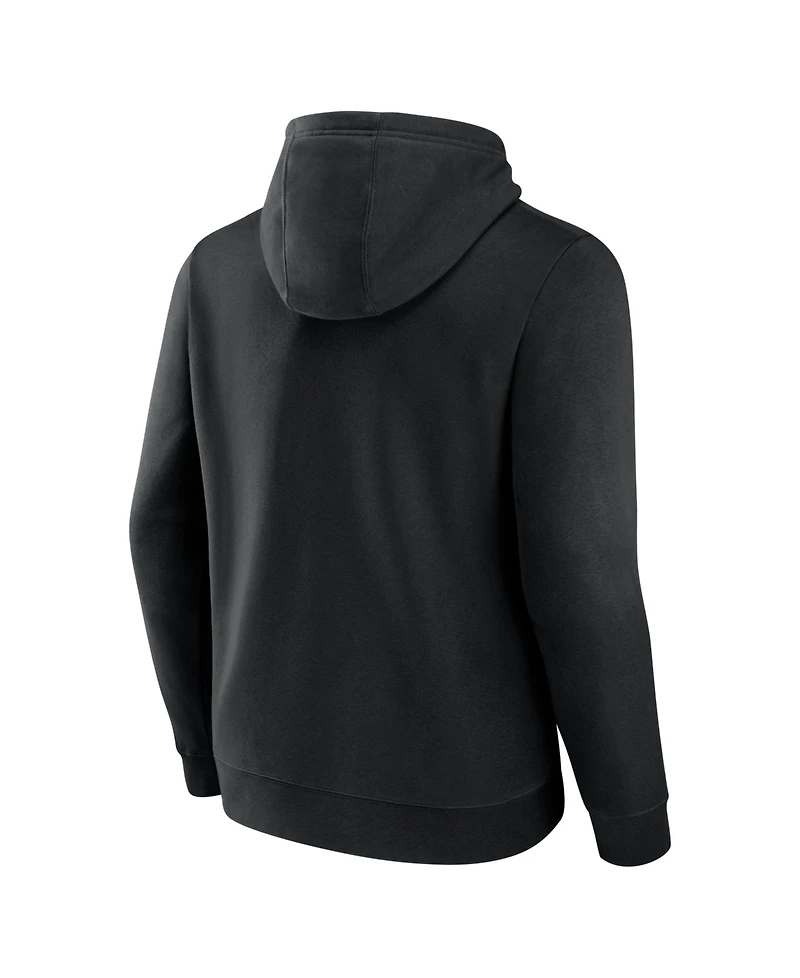 Logo Athletic Men's Black San Francisco Giants Heart Soul Hoodie
