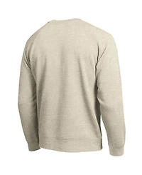 Champion Men's Oatmeal Philadelphia Phillies All-Star Soft Felt Raglan Sweatshirt