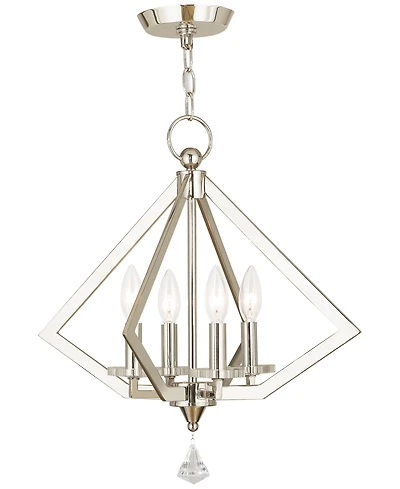 Livex Diamond Mini Chandelier