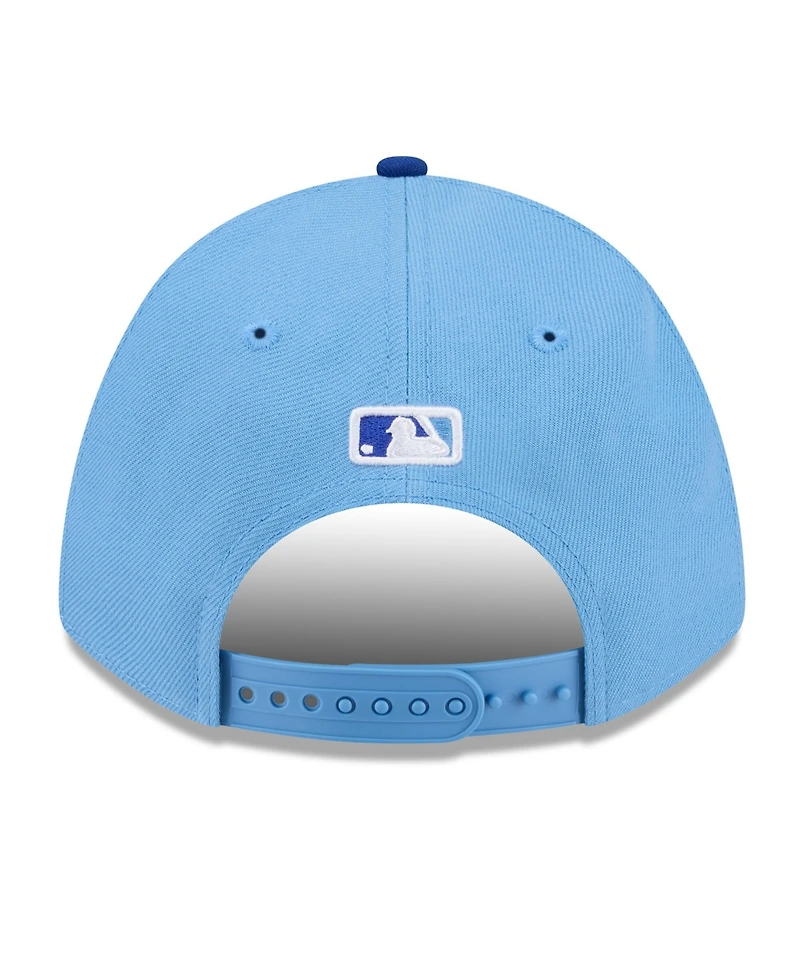 New Era Men's Light Blue/Royal Kansas City Royals 2026 Baseball Hall of Fame 9FORTY M-Crown Adjustable Hat