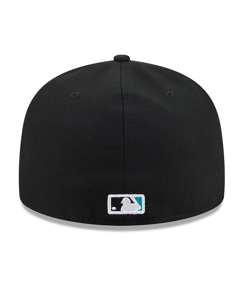 New Era Men's Black Florida Marlins 2026 Baseball Hall of Fame 59FIFTY Fitted Hat