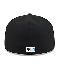 New Era Men's Black Florida Marlins 2026 Baseball Hall of Fame 59FIFTY Fitted Hat