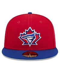 New Era Men's Red/Royal Toronto Blue Jays 2026 Canada Day 59FIFTY Fitted Hat