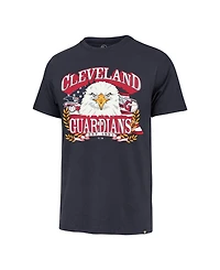 '47 Brand Men's Navy Cleveland Guardians Americana Eagle T-Shirt