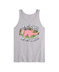 Airwaves Men's Pokemon Never Rushed Graphic Tank Top
