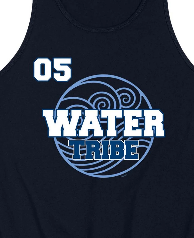 Airwaves Men's Avatar The Last Airbender Water Tribe Graphic T-shirts