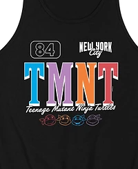 Airwaves Men's Teenage Mutant Ninja Turtles Nyc Jersey Graphic Tank Top
