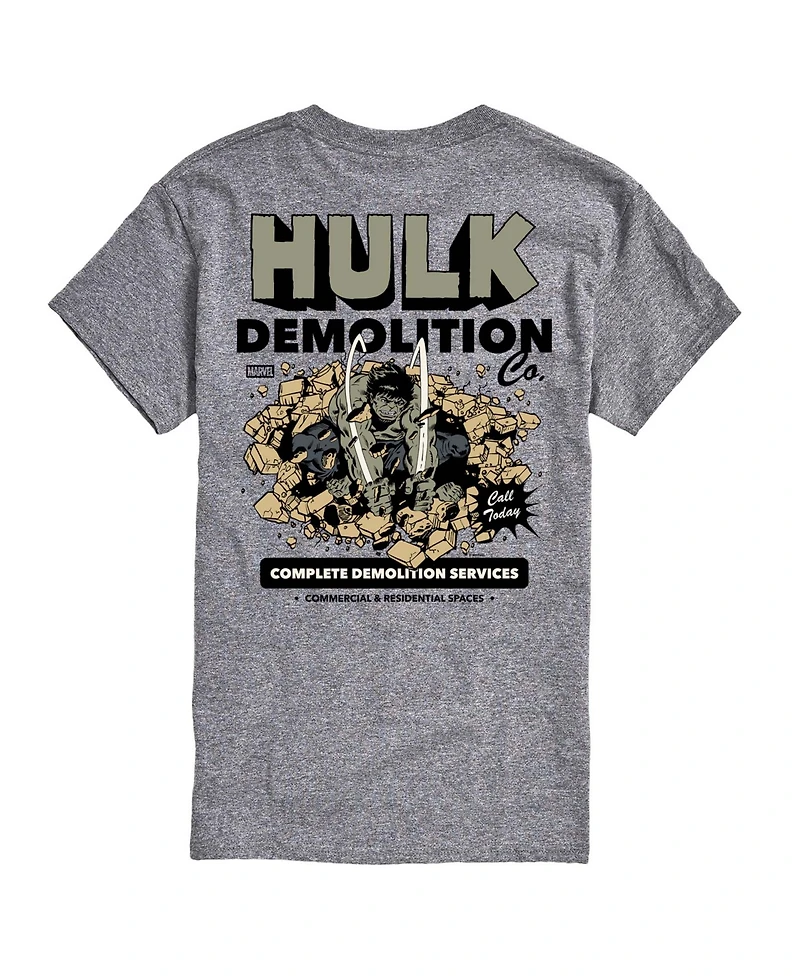 Airwaves Men's The Hulk Demolition Graphic T-Shirt