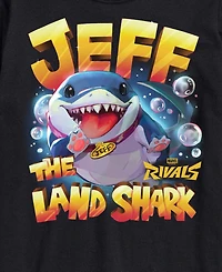 Airwaves Men's Marvel Rivals Jeff The Landshark Graphic T-Shirt